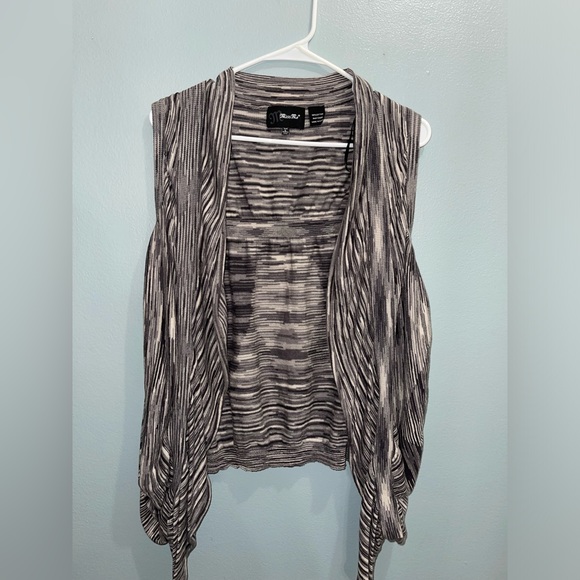 Miss Me Size L Shawl/Vest 100% cotton in good condition - Picture 1 of 16